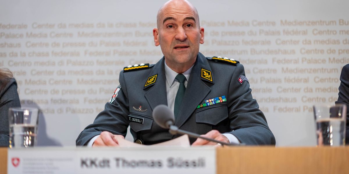Thomas Süssli: Former army chief is running for National Council