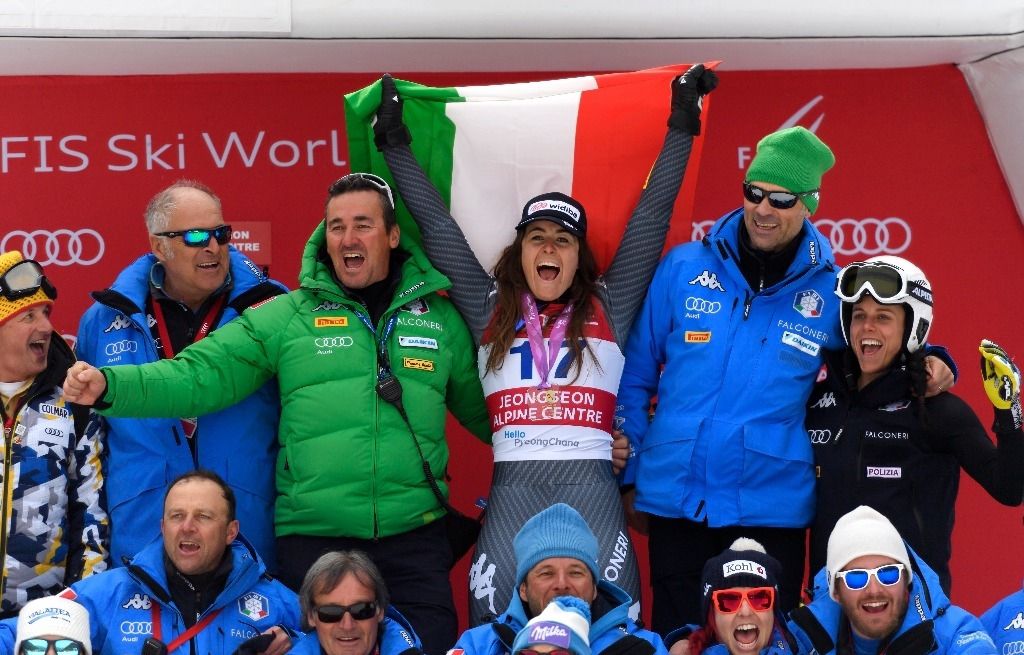 Jeongson: coup double pour l'Italienne Goggia