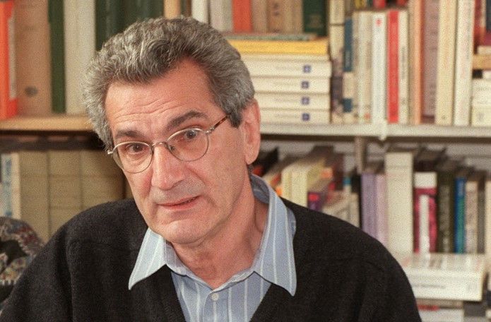 Philosoph und linker Politikwissenschaftler Antonio Negri mit 90