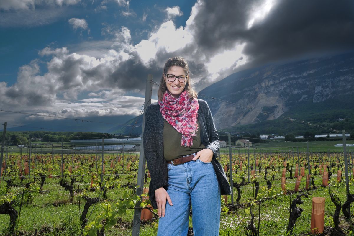 Genève 08/05/2024Tribune Terroir. Caves ouvertes, d'Elène Bidaux, à Troinex. 