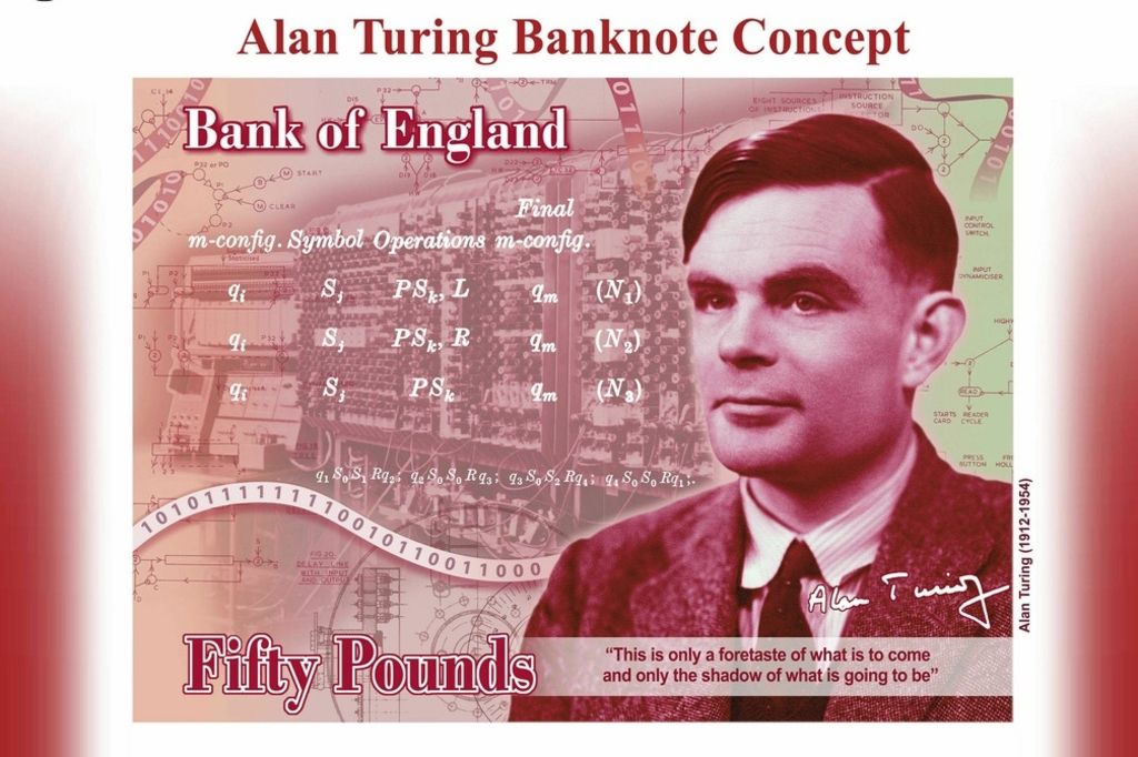Le mathématicien Alan Turing honoré sur des billets