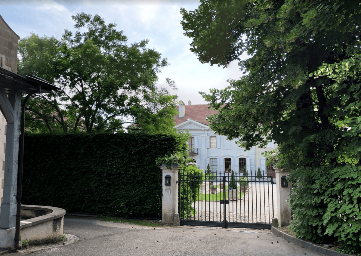 L’entrée du domaine de Garengo.