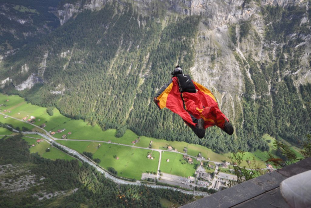 Basejumper stürzt in den Tod