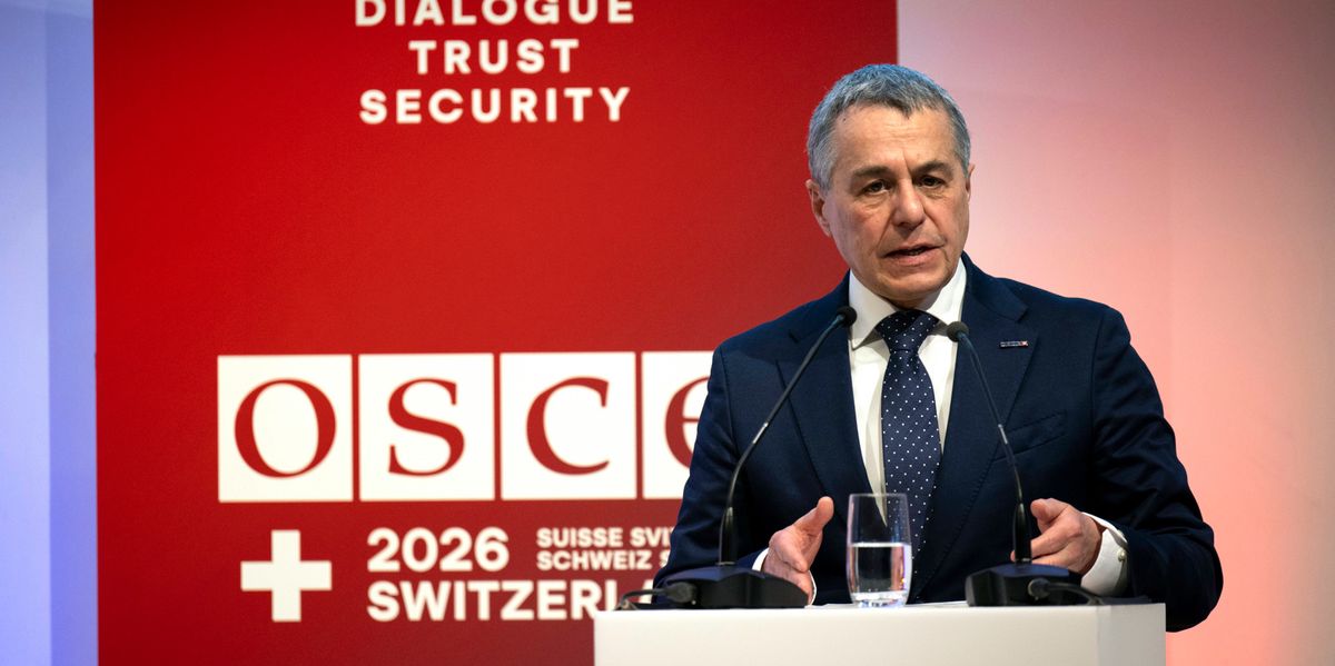 St. Gallen: Cassis opens OSCE conference on antisemitism