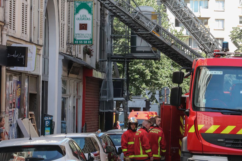 Trois morts dans un incendie au centre de Paris