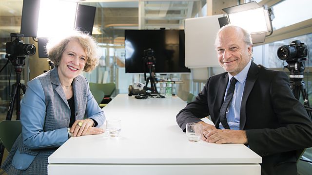 Mauch oder Leutenegger: Wer soll Ihrer Ansicht nach Zürich regieren? Bild: Dominique Meienberg