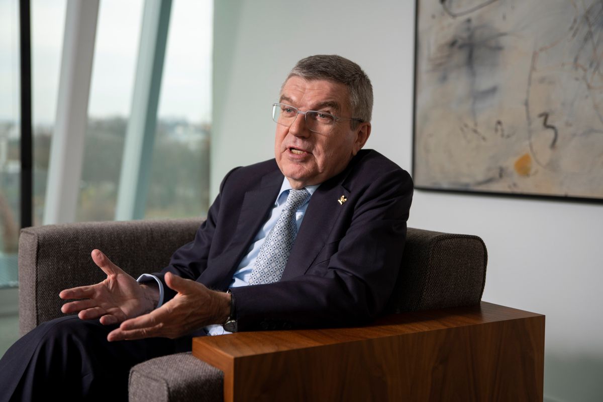 Le président du CIO, Thomas Bach, espère que les états en guerre observeront une trêve olympique pendant les Jeux de Paris.