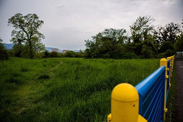 Le site où se dressera un futur foyer de migrants.