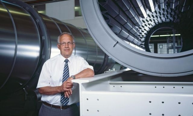 Johann Schneider-Ammann en 2008, lorsqu'il dirigeait encore l'entreprise familiale basée à Langenthal.