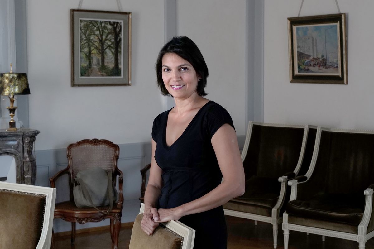 Genève le 19.08.2021
Maryam Yunus Ebener  - Conseillère administrative de la Ville d'Onex, elle est née à Kaboul et raconte ses expériences en Afghanistan notamment sous les talibans.  
© Steeve Iuncker-Gomez
