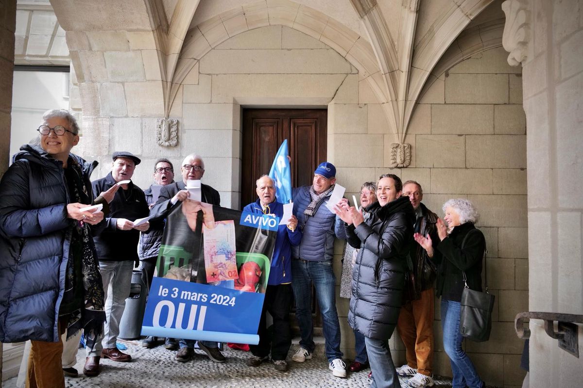 Votations fédérales: à Genève,. un oui massif en faveur de la 13e rente AVS. LAURENT GUIRAUD