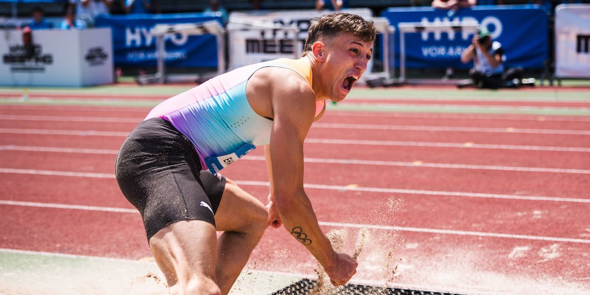 Simon Ehammer: World record in long jump during decathlon