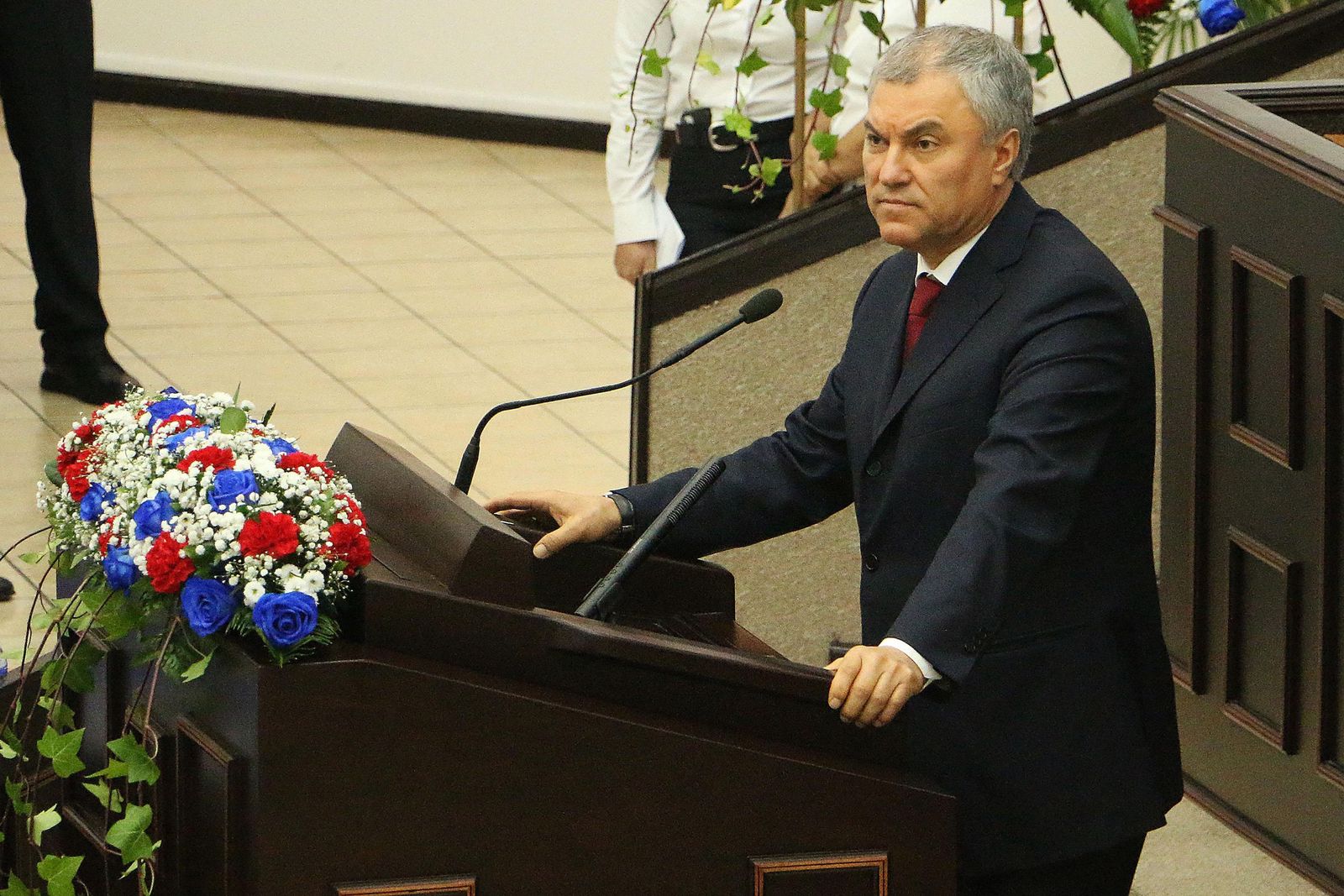 Viatcheslav Volodine, le président de la Douma, la chambre basse du Parlement.