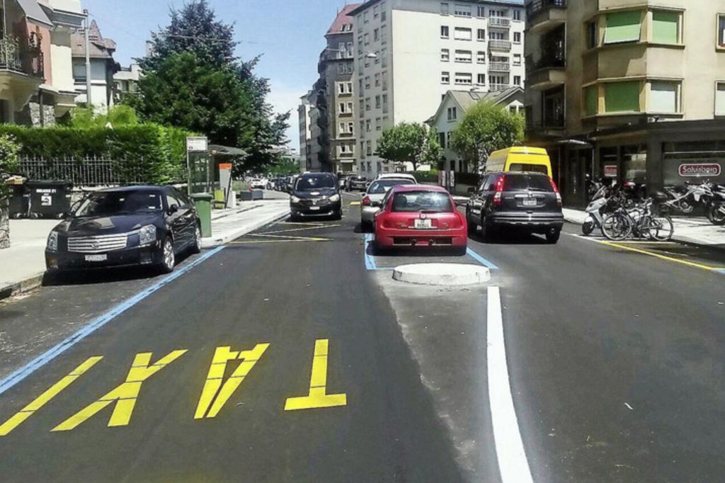 Le goulet motorisé de la rue des Délices Tribune de Genève