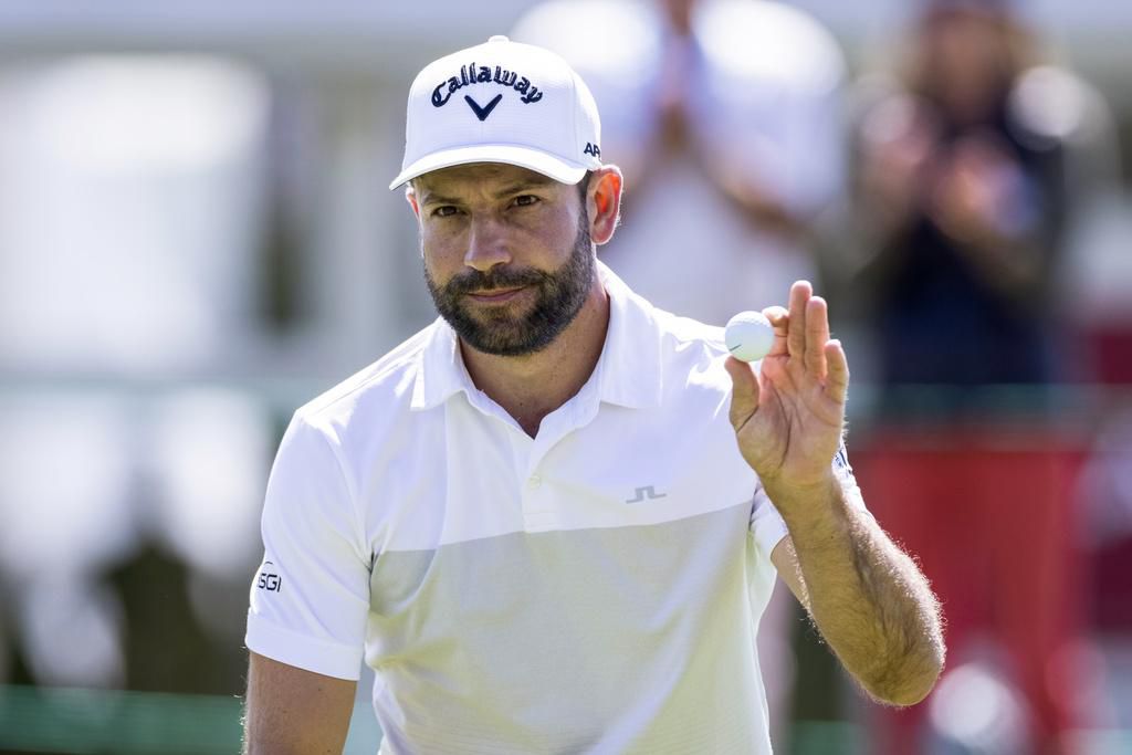 Raphaël de Sousa, forcément satisfait de son deuxième tour à Crans-Montana.