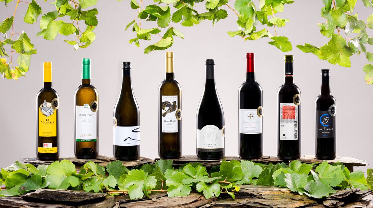 Les huit vins étoilés en 2022.
