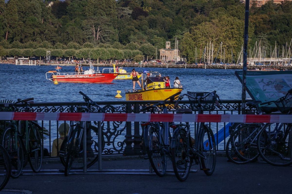 Grosse intervention aux Bains des Pâquis