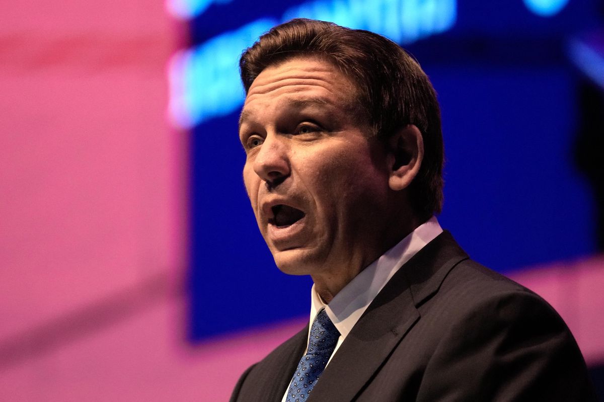 Ron DeSantis le 27 avril 2023 en Israël.