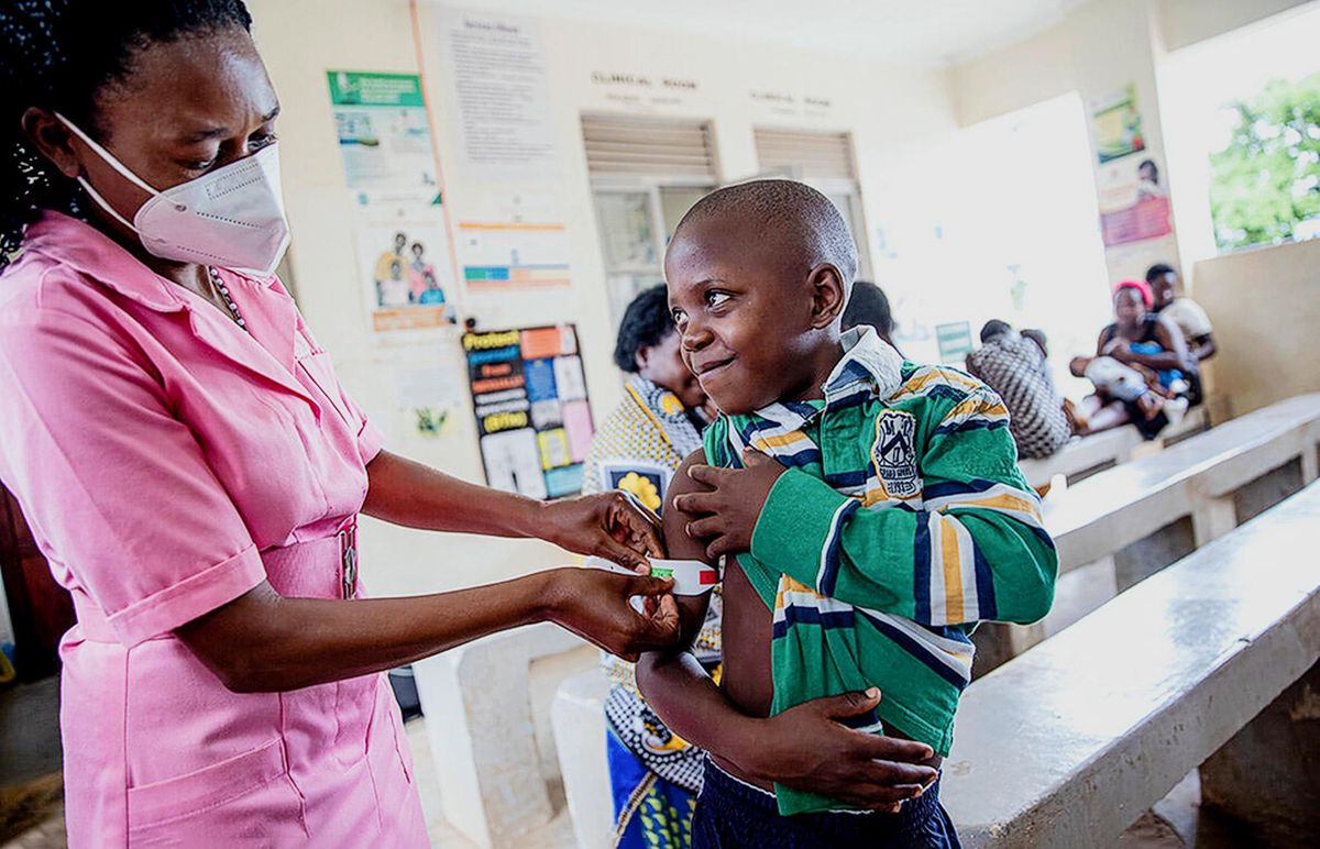Ce jeune garçon bénéficie de soins auxquels n’ont pas encore accès près de 800’000 séropositifs de moins de 14 ans.