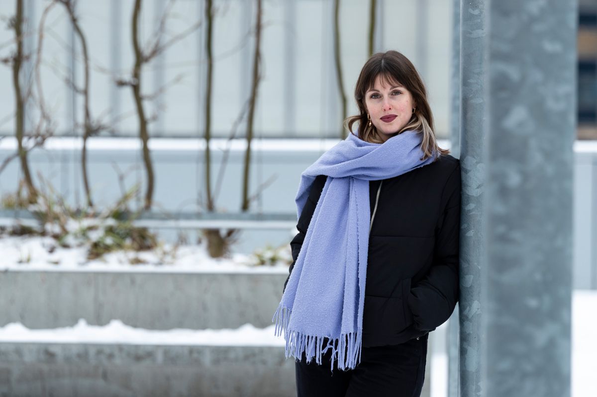 Valentina Achermann (SP), die neue Stadtratspraesidentin, am 9. Januar 2024 in Bern. Foto: Nicole Philipp/Tamedia AG