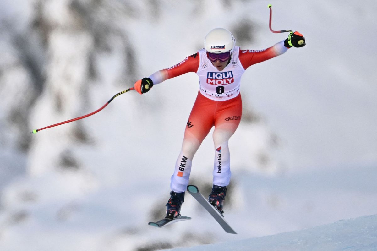 La championne du monde de descente, couronnée à Méribel en février dernier, a brillé à nouveau sur les pistes françaises.
