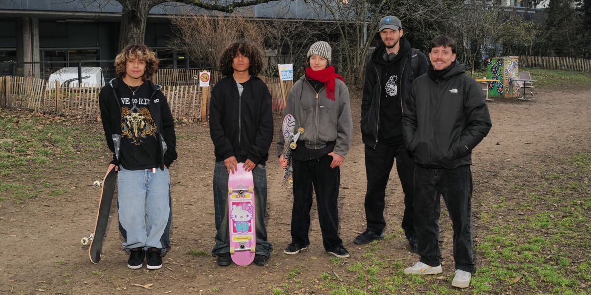 Genève 02/02/2024
Ils se sont battus pour un skate-parkour park.
Les membres de l'association Espace freestyle mont Brillant.