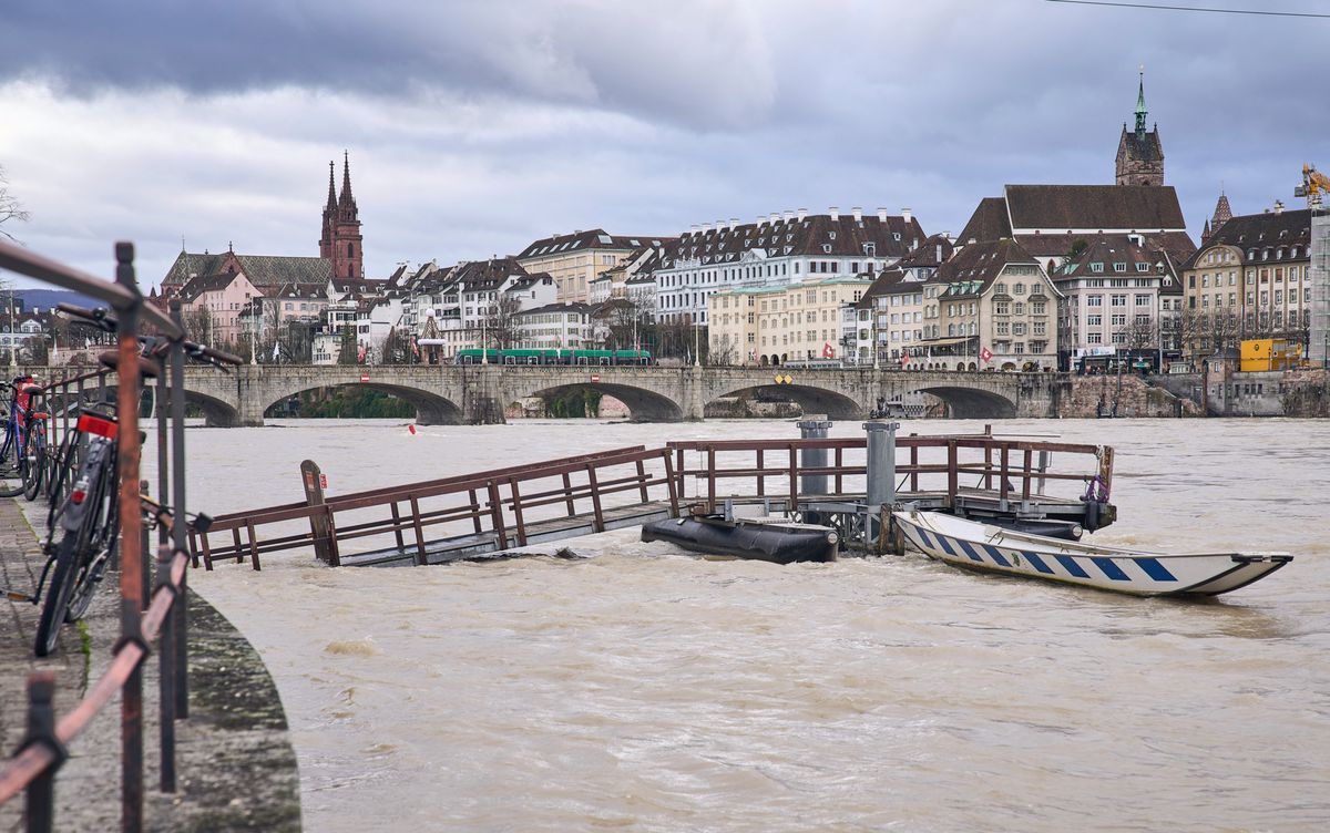 Das Wetter in Basel 2024: Viel Niederschlag und ein Rekord