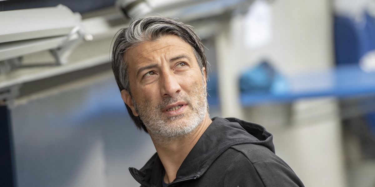 Murat Yakin, entraîneur du FC Schaffhausen, lors d'un match amical contre le FC Lucerne le 6 juin 2020 à Lucerne.