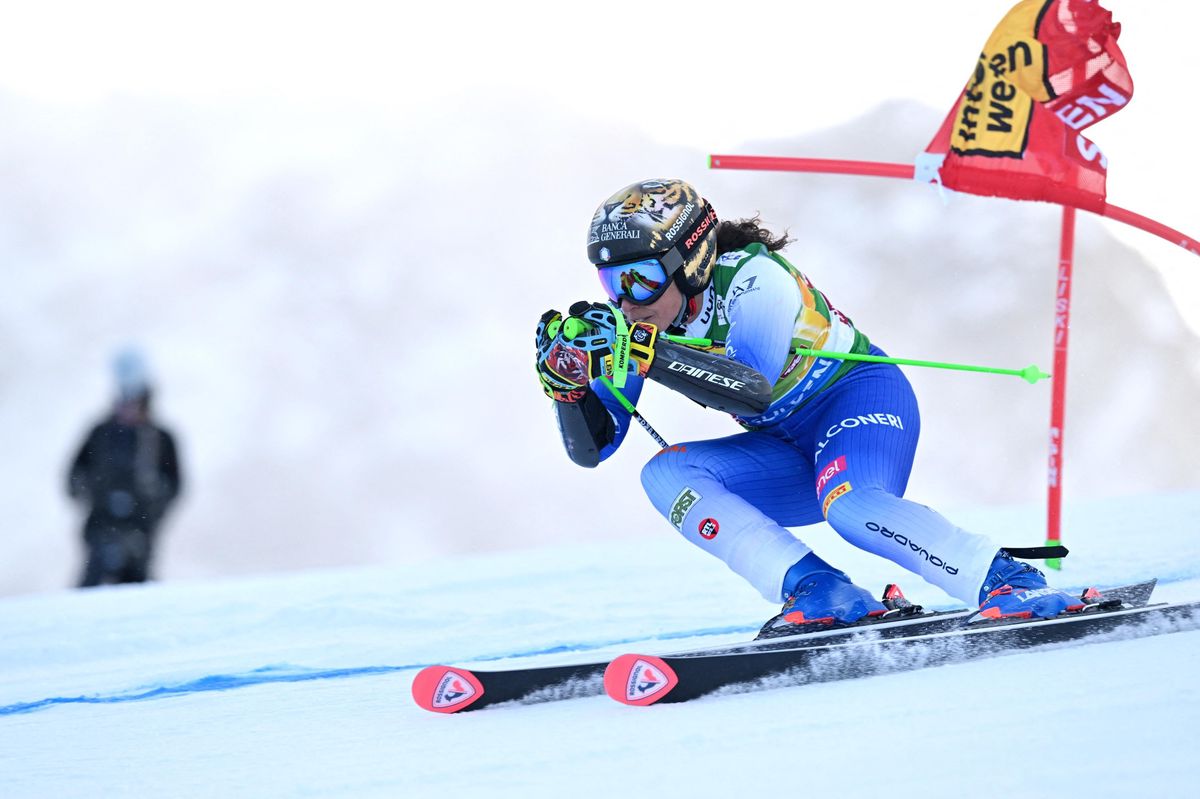 En l’absence de Lara Gut-Behrami, l’Italienne a décroché sa 28e victoire en Coupe du monde