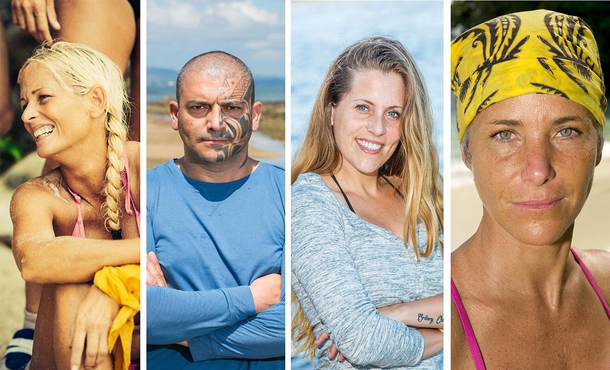 Laurence Pizzocchia, Fabian Rocha Rocha, Mélanie Moret et Caroline Matteucci, précédents héros suisses de «Koh-Lanta».