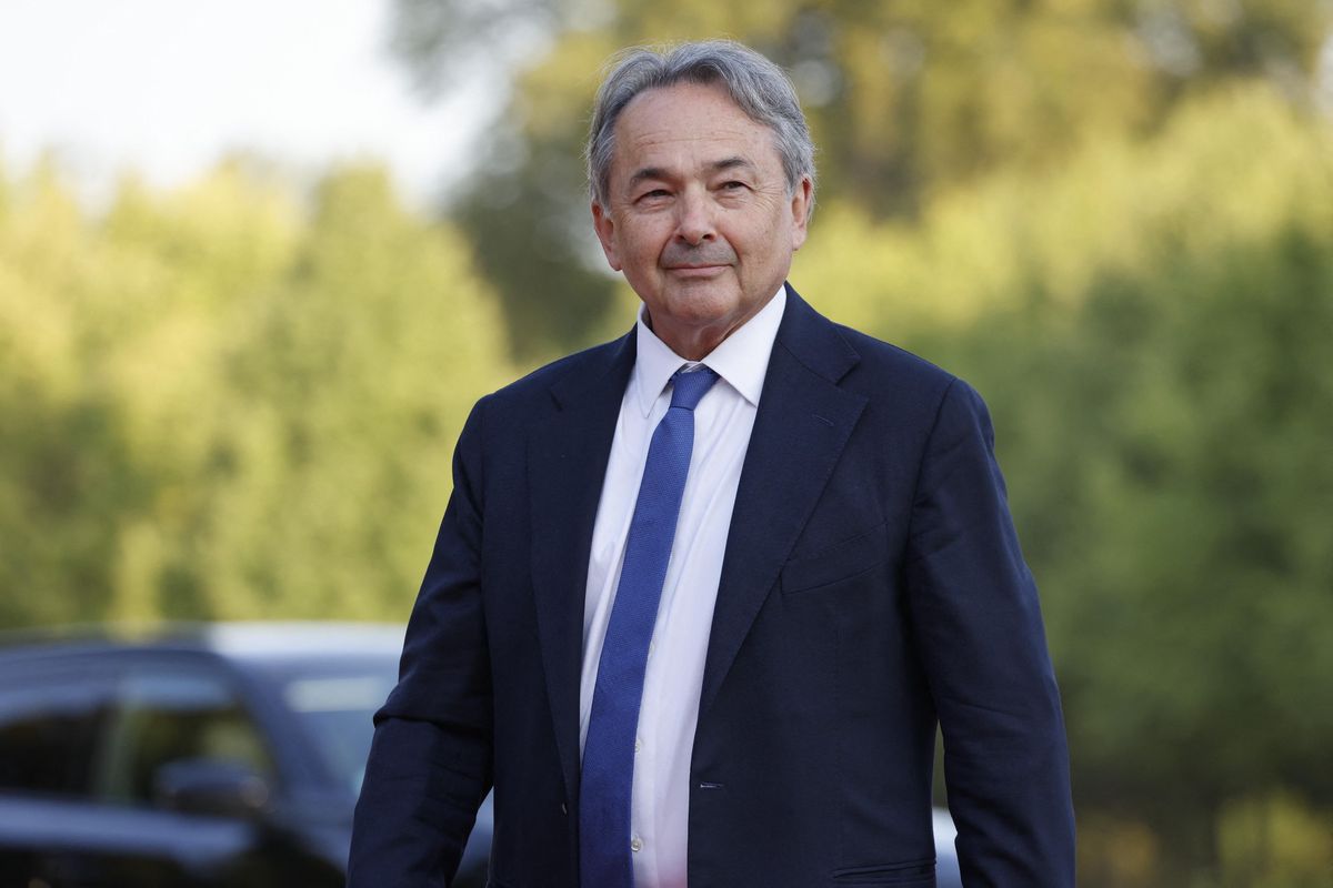 Professor at the University Paris Sciences et Lettres (PSL), Chair in Middle-Eastern and Mediterranean Studies at the Ecole Normale Superieure (ENS) Gilles Kepel arrives at a state dinner upon the visit of United Arab Emirates President at the Grand Trianon estate near the Palace of Versailles, south west of Paris, on July 18, 2022. French President welcomes the United Arab Emirates President on July 18, 2022, whose state visit "will confirm the strong ties" between France and the rich Gulf oil country, the Elysee Palace announced on July 14, 2022. (Photo by Ludovic MARIN / POOL / AFP)