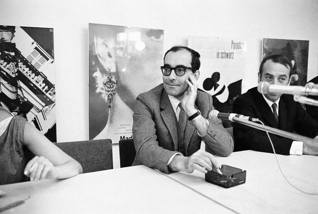 Jean-Luc Godard à Berlin, le 27 juin 1966.