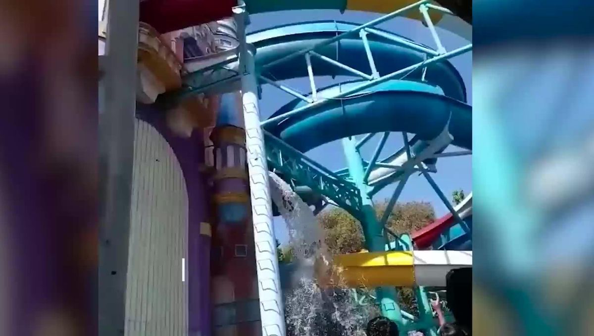 Accident en Indonésie Le toboggan s'effondre, les enfants font une