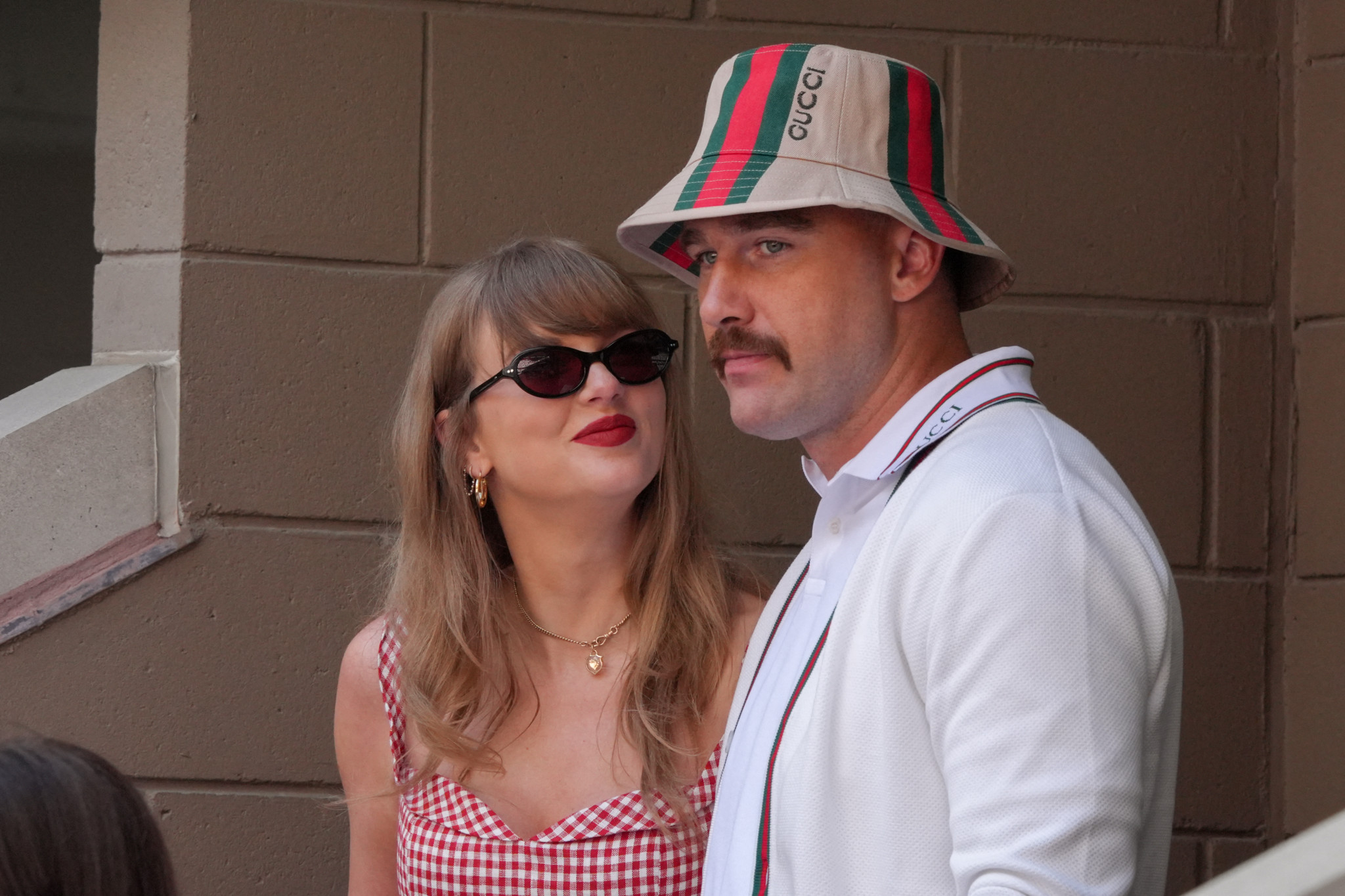 Taylor Swift et Travis Kelce assistent à la finale de l’US Open 2024 à New York.