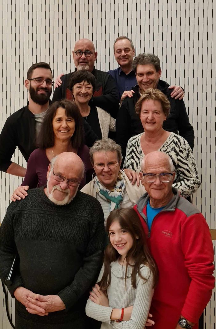 La joyeuse troupe de La Réplique à Satigny.