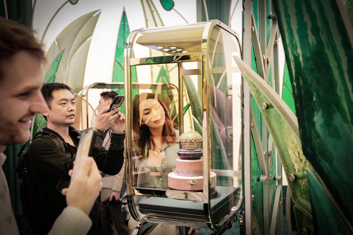 Genève, le 9 avril 2024. Palexpo. Watches and Wonders Geneva 2024. Grand salon horloger interrnational. Van Cleef & Arpels.