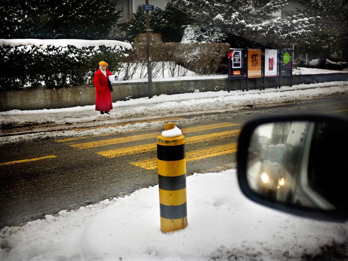 GENEVE 11 janvier 2010
Neige sur la chausee en ville de Geneve
©steeve iuncker_gommez