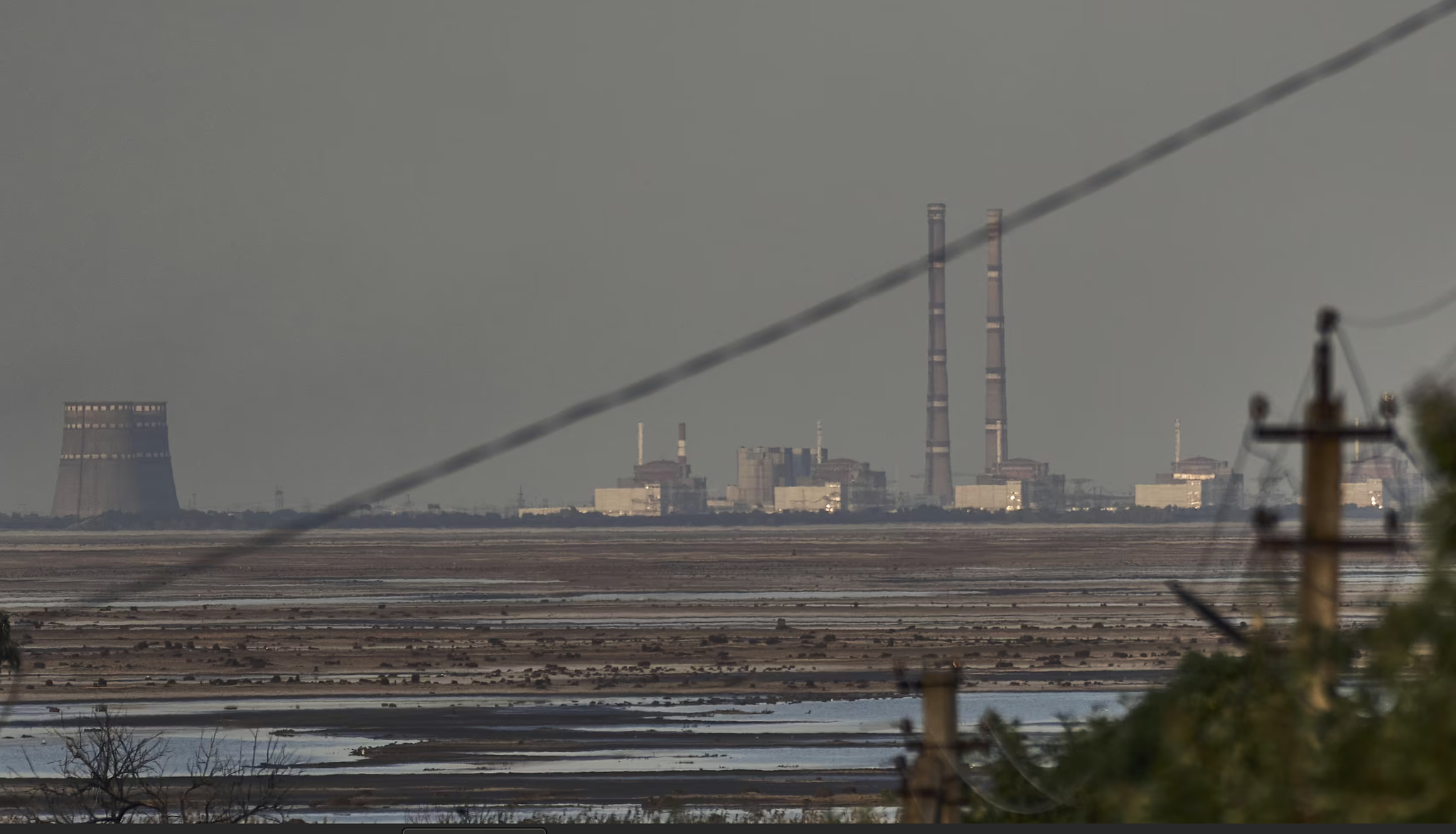 La centrale nucéaire de Zaporijjia.