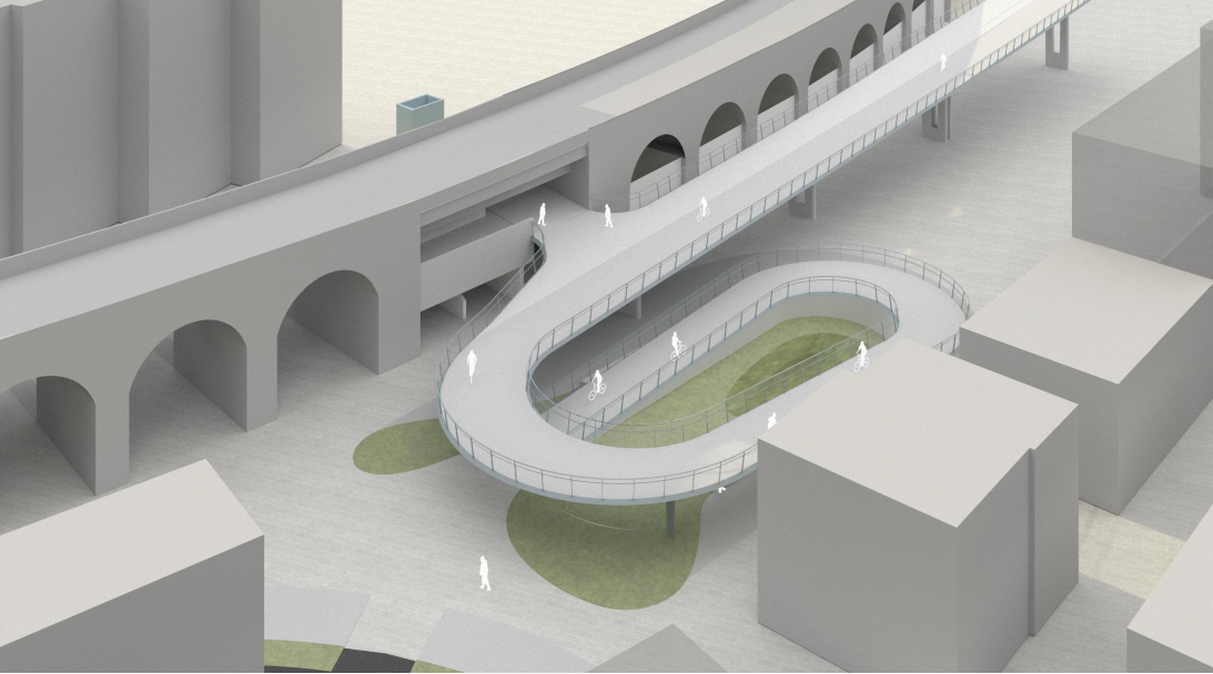 Velo-Highline Zürich: Stadt lehnt Rettung der Yonex-Halle ab