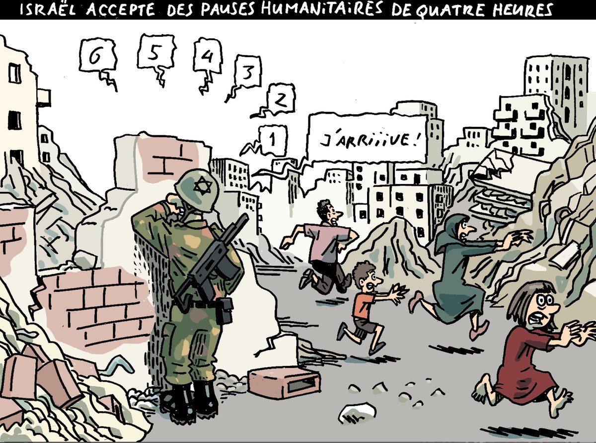 Israël accepte des pauses humanitaires de quatre heures