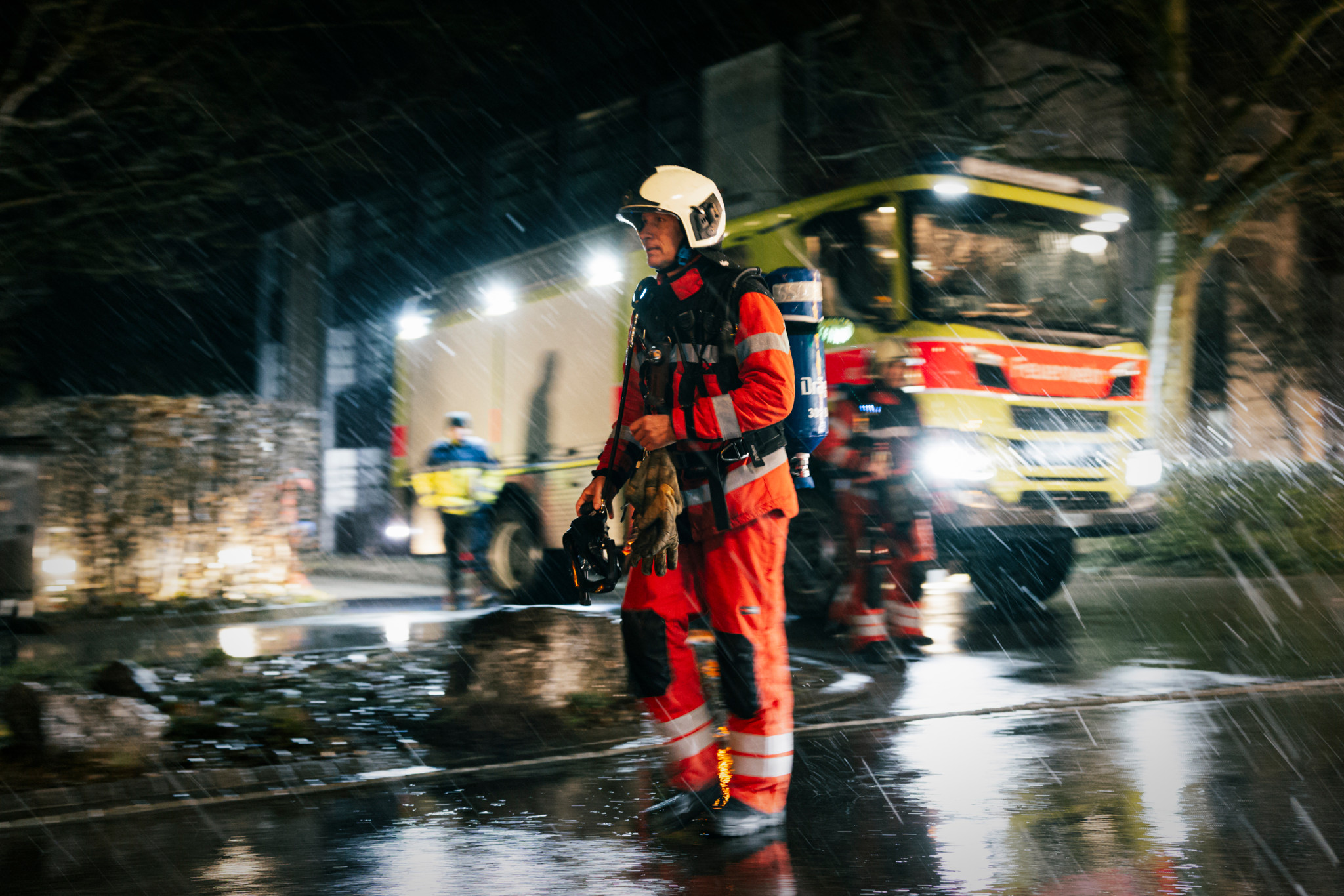 Notfallübung in Zumikon: Um 19.19 Uhr ertönte der Funkspruch – dann zählte jede Minute im Tunnel