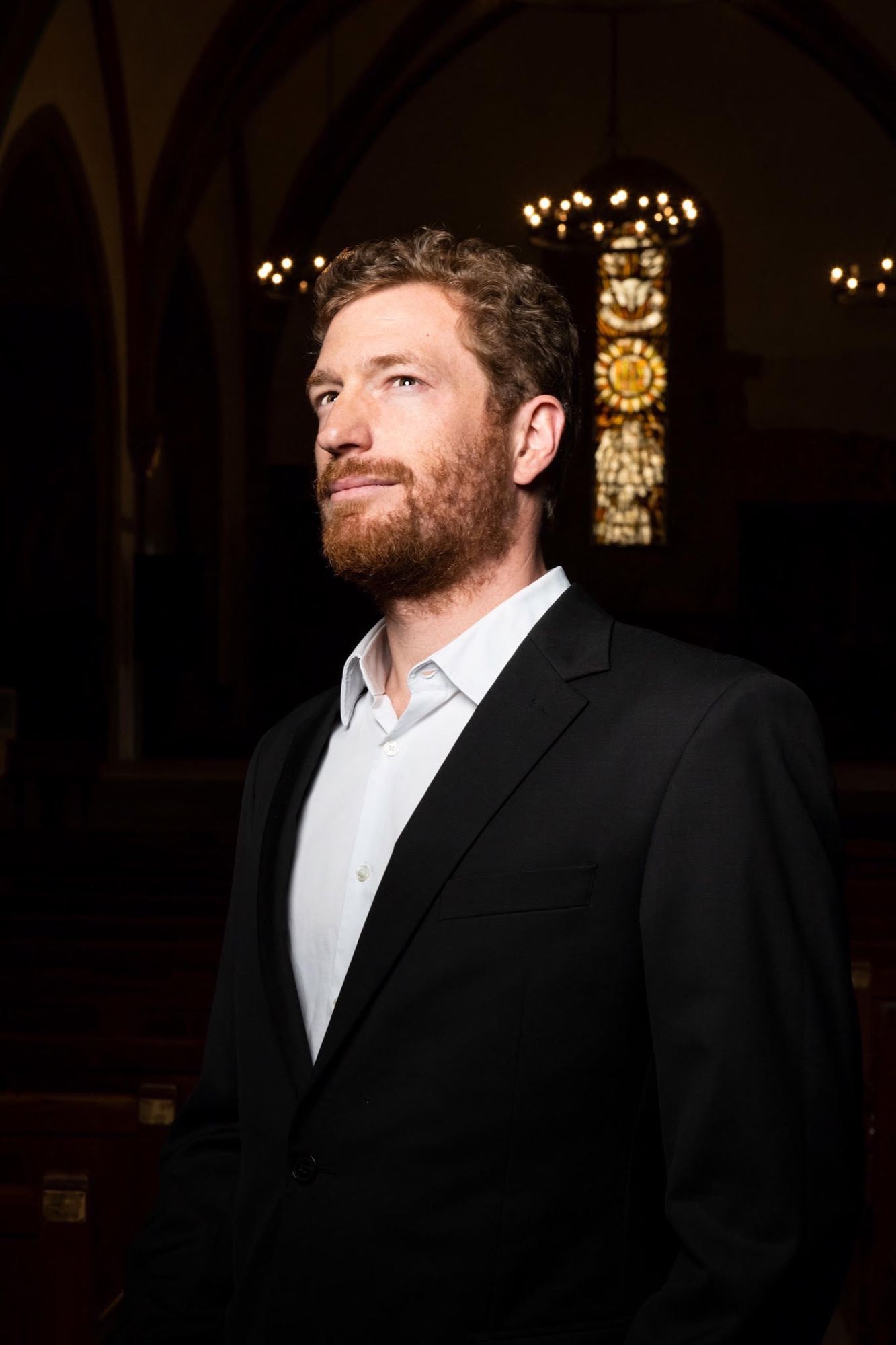 Raphaël Hardmeyer, baryton et interprète du concert anniversaire de Max Reger à Montreux.