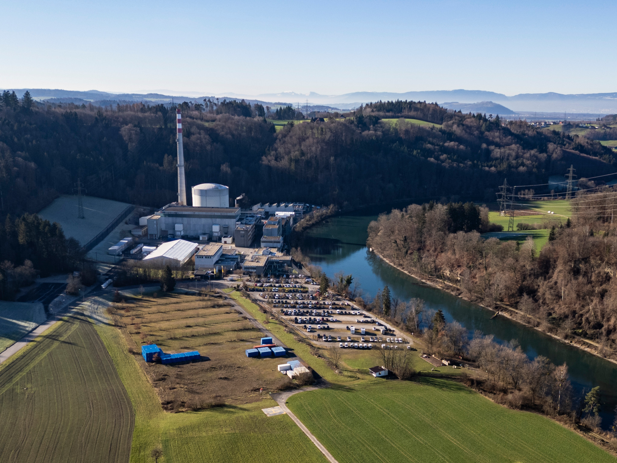 Démantèlement de la première centrale: Pièce par pièce, le site nucléaire de Mühleberg est en train de disparaître