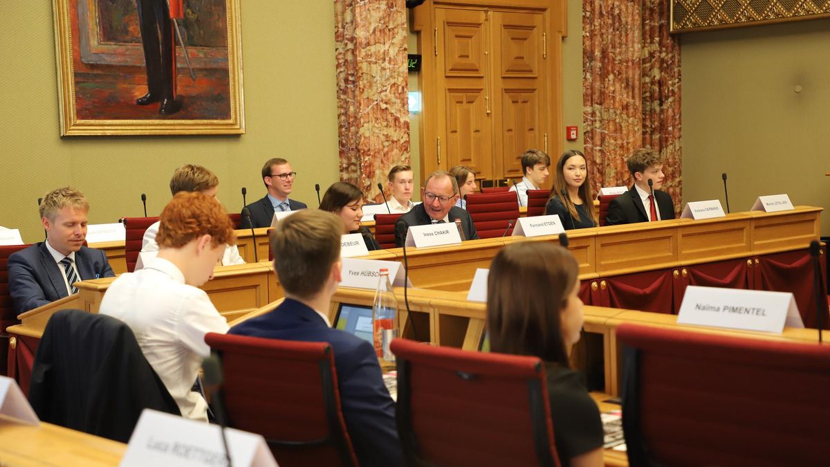 Luxembourg Inflation et inondations ont mobilisé les jeunes «députés