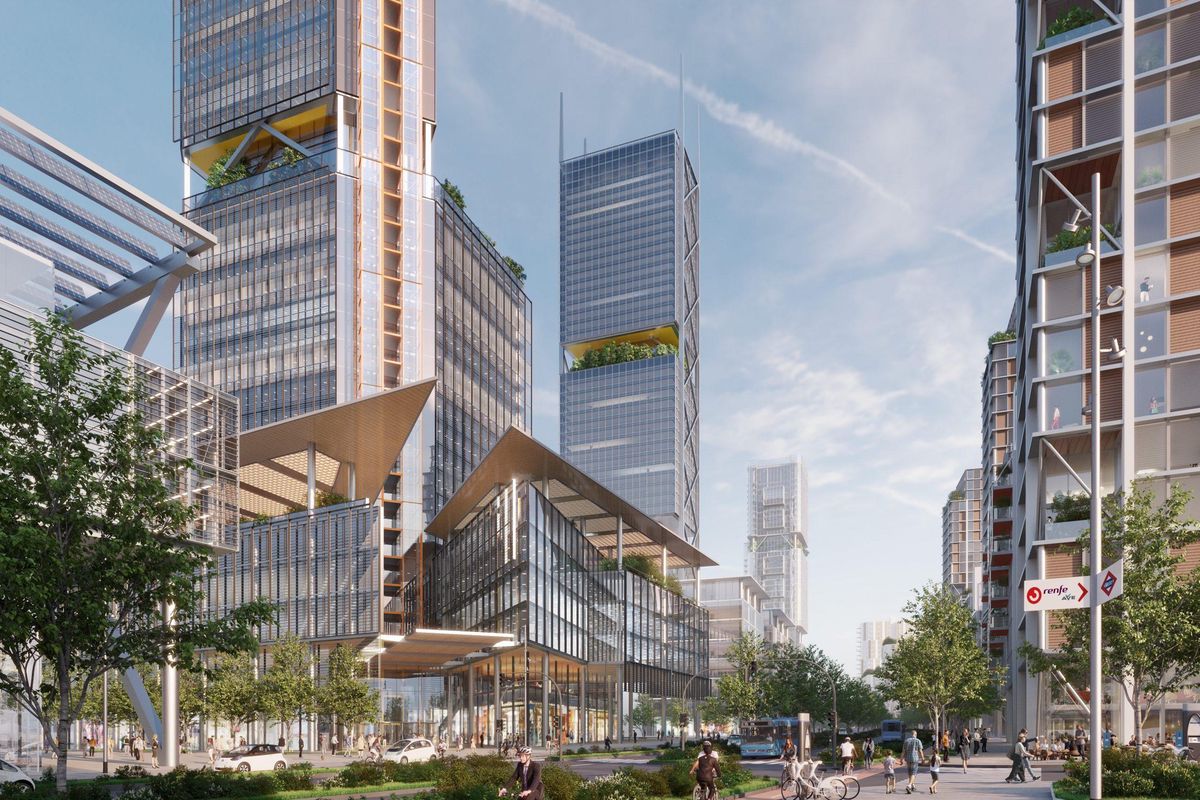 Architecture: Le grand boom de l’immobilier madrilène attire jusqu’en ...