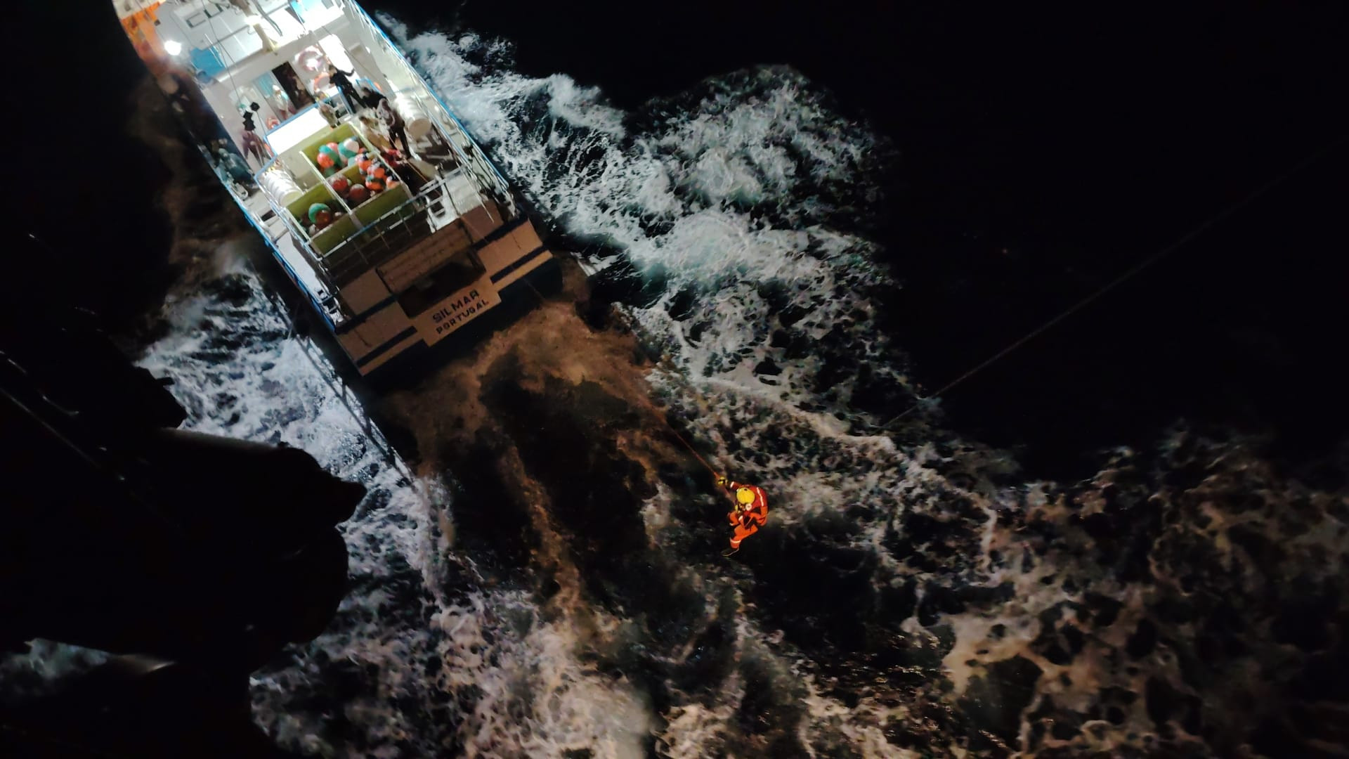 Orcas sink yacht, five rescued