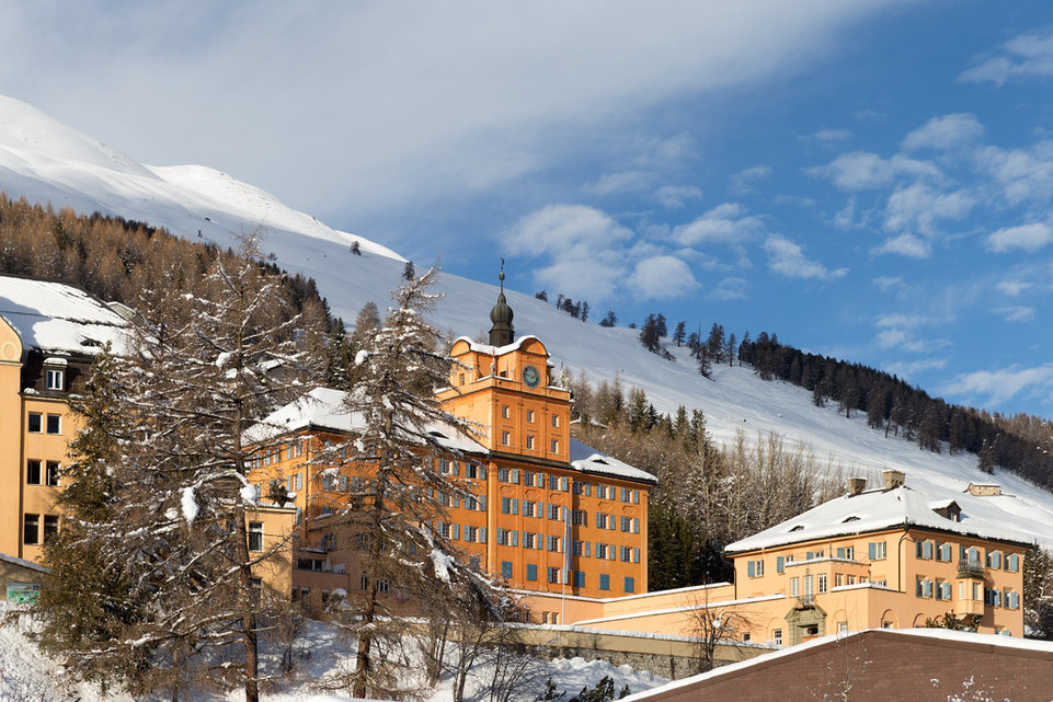 Schüler aus 30 Ländern kommen hierher: Das Lyceum Alpinum in Zuoz.