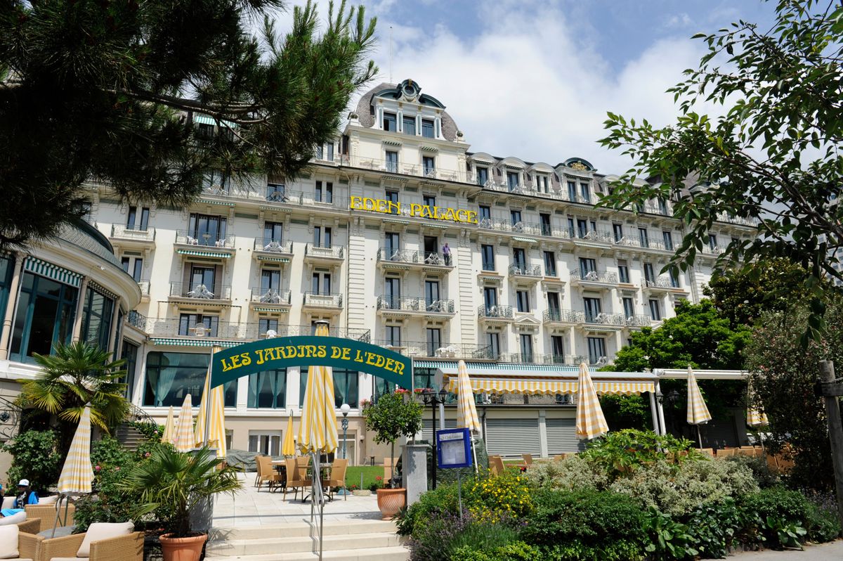 L’Hôtel Eden Palace à Montreux, propriété de Tony Murray.