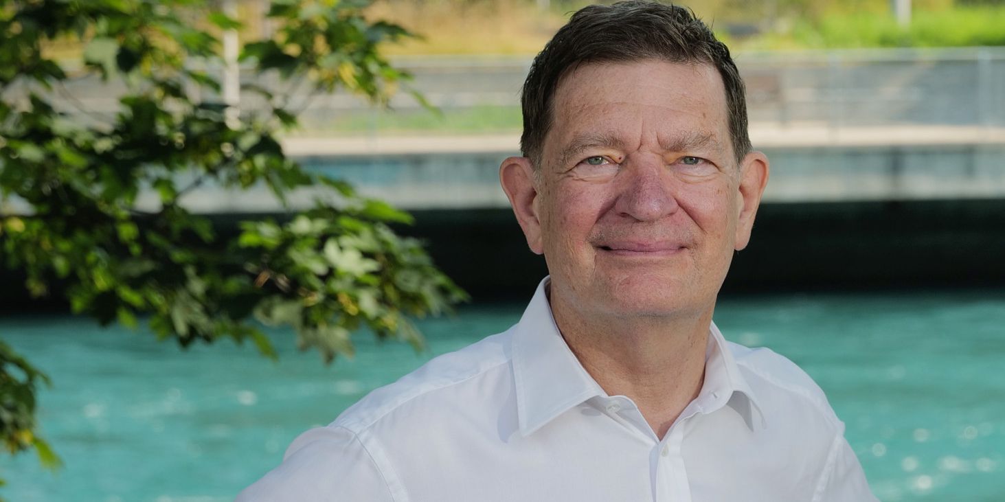 Genève, le 24 juillet 2024. Rencontre avec le président de la Cour des comptes François Paychère qui quitte après 12 ans dans l'institution. pour détourage.