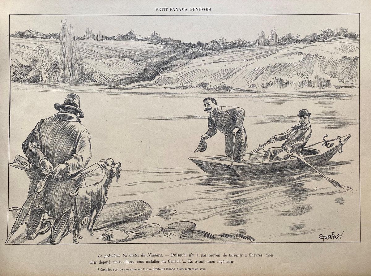 - Puisqu’il n’y a pas moyen de turbiner à Chèvres, mon cher député, nous allons nous installer au Canada…